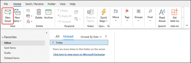Graphical user interface, text, application, email  Description automatically generated